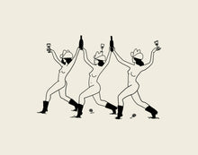 Load image into Gallery viewer, Western Wine Vintage Wall Art Print Tumbleweed Design Studio 
