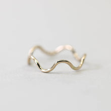 Load image into Gallery viewer, Wiggle Ring in Gold: 7 The Land of Salt 
