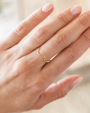 Load image into Gallery viewer, Wiggle Ring in Gold: 6 The Land of Salt 
