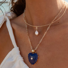 Load image into Gallery viewer, Colette Pearl Choker Necklace THATCH 

