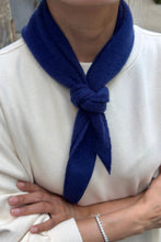 Load image into Gallery viewer, CASHMERE BANDANA - Navy Le Bon Shoppe 

