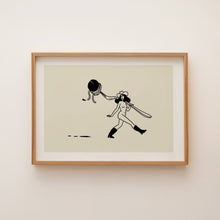 Load image into Gallery viewer, Spaghetti Western Vintage Foodie Inspired Wall Art Print Tumbleweed Design Studio 
