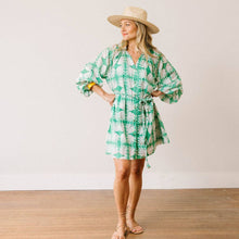 Load image into Gallery viewer, Viridian Tile Pippa Dress Sunshine Tienda 
