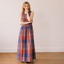 Load image into Gallery viewer, Cabernet Gingham Jane Dress
