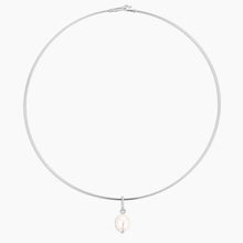 Load image into Gallery viewer, Colette Pearl Choker Necklace THATCH 
