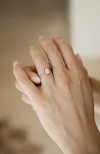 Load image into Gallery viewer, Pink Opal Oval Ring in Gold Filled The Land of Salt 
