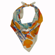 Load image into Gallery viewer, California Poppies Scarf | Silk Scarf | Women's Bandana Voyager Silk - Silk Scarves 
