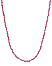 Load image into Gallery viewer, Bradley Necklace KOZAKH Ruby Gold 
