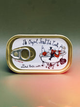 Load image into Gallery viewer, Tinned Fish Candle - Smoked Rose Water Tinned Candle 

