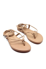Load image into Gallery viewer, Wrap sandal - Tan Soleil sea 
