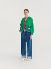 Load image into Gallery viewer, Pixel Daisy fine cotton cardigan bobo choses 
