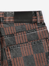 Load image into Gallery viewer, Almost Moiré all over mom fit jeans
