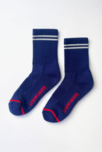 Load image into Gallery viewer, BOYFRIEND SOCKS - NAVY Le Bon Shoppe 
