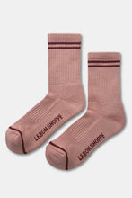Load image into Gallery viewer, BOYFRIEND SOCKS - Vintage Pink Le Bon Shoppe 
