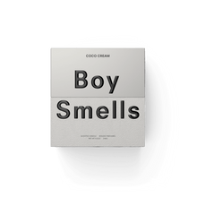 Load image into Gallery viewer, Coco Cream Candle Boy Smells 
