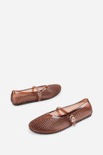 Load image into Gallery viewer, Classy Jelly Mary Jane Flat - Mocha Intentionally Blank 
