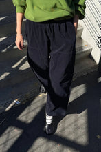 Load image into Gallery viewer, Corduroy Gardener's Pants - Navy Le Bon Shoppe 

