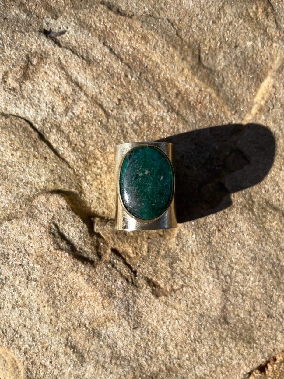 Green Jade Bandana Slide Fossil and Hide 