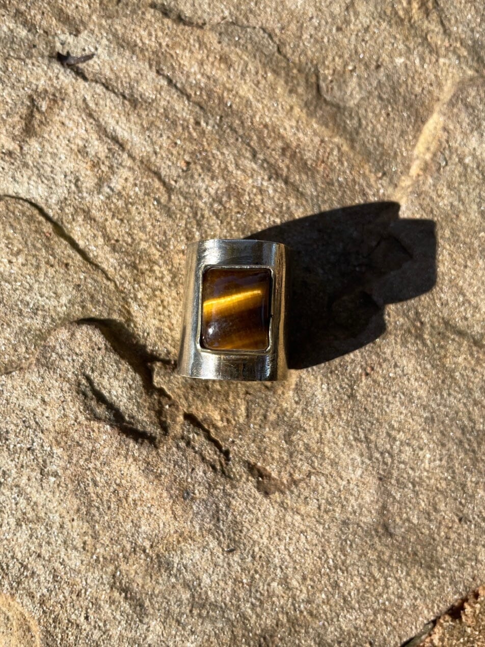 Tiger’s Eye Bandana Slide Fossil and Hide 