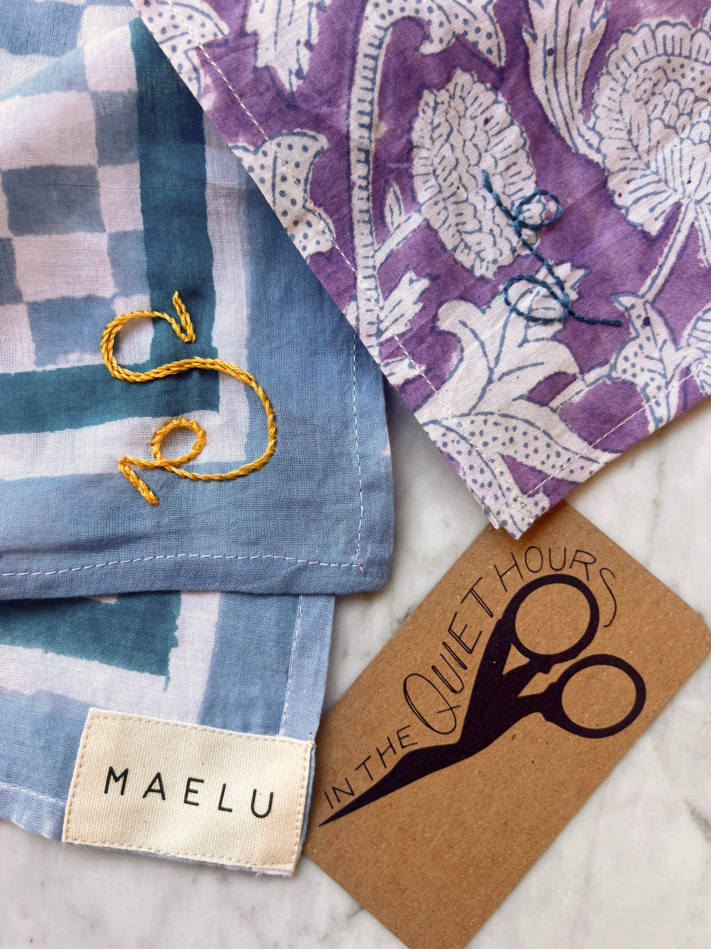 Embroidered Bandana Workshop - NOV 20TH Maelu Designs 