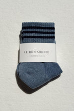Load image into Gallery viewer, GIRLFRIEND SOCKS - INDIGO Le Bon Shoppe 

