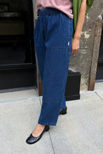 Load image into Gallery viewer, Gardener's Pants - Blue Denim Le Bon Shoppe 
