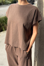Load image into Gallery viewer, Jeanne Tee - Chocolate Le Bon Shoppe 

