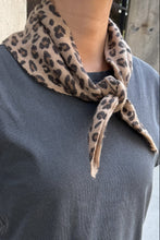 Load image into Gallery viewer, CASHMERE BANDANA - Leopard Le Bon Shoppe 
