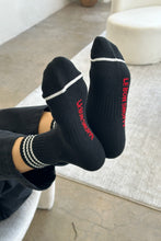 Load image into Gallery viewer, GIRLFRIEND SOCKS - BLACK Le Bon Shoppe 
