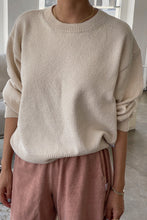 Load image into Gallery viewer, Milo Cotton Sweater - Naturel Le Bon Shoppe 
