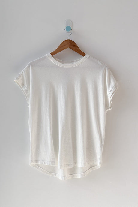 EASE TEE - VINTAGE WHITE Le Bon Shoppe 