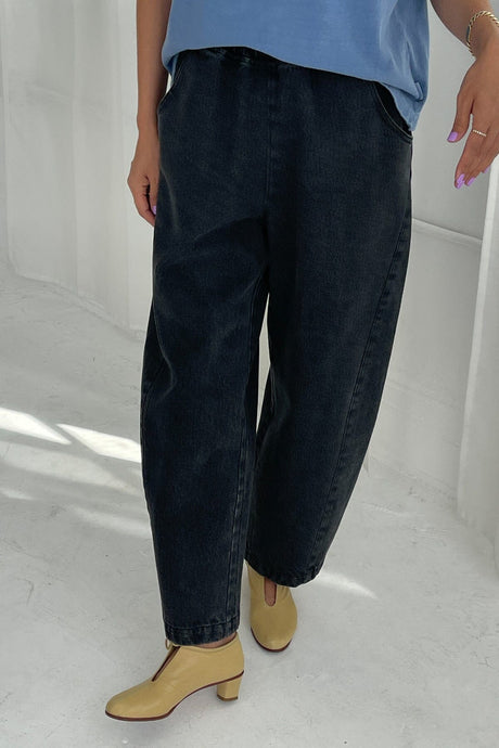 Arc Pants - BLACK DENIM Le Bon Shoppe 
