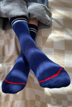 Load image into Gallery viewer, BOYFRIEND SOCKS - NAVY Le Bon Shoppe 

