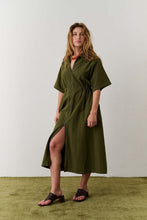 Load image into Gallery viewer, Long Utility Dress - Olive Noble 
