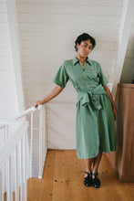Load image into Gallery viewer, Long Utility Dress - Seaglass Noble 
