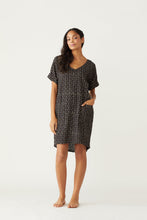 Load image into Gallery viewer, Tunic Dress Maelu Designs Twiggy - Black XS 
