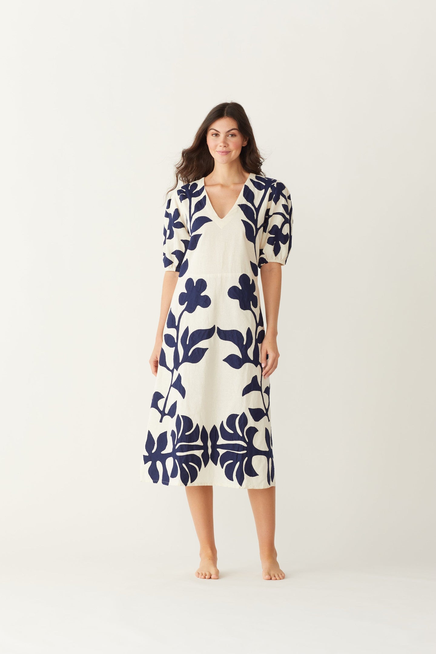 Indigo Matisse Dress Maelu Designs 