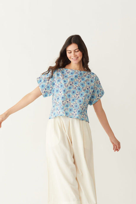 Aster Box Top Maelu Designs 