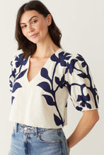 Load image into Gallery viewer, Indigo Matisse Blouse Maelu Designs 
