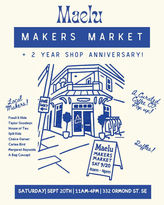 Maelu Makers Market 9/20 - Free to attend! Maelu Designs 