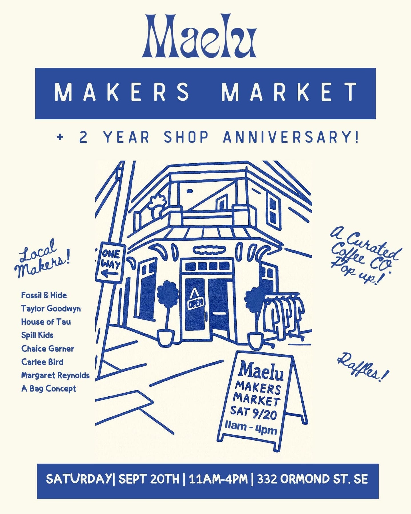 Maelu Makers Market 9/20 - Free to attend! Maelu Designs 