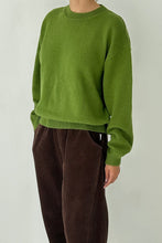 Load image into Gallery viewer, Milo Cotton Sweater - Avocado Le Bon Shoppe 

