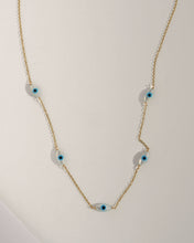 Load image into Gallery viewer, Mini Evil Eye Necklace KOZAKH 
