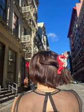 Load image into Gallery viewer, Hand-painted Seahorse Claw Hair Clip Solar Eclipse 
