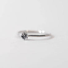 Load image into Gallery viewer, Blossom Flower Ring in Sterling Silver The Land of Salt 
