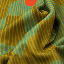 Load image into Gallery viewer, Rising Sun Geometric | Women's Silk Scarf | Square Scarf Voyager Silk - Silk Scarves 
