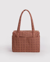 Load image into Gallery viewer, Small Cloud Carry-On - Tan Houndstooth Baggu 
