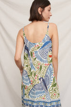 Load image into Gallery viewer, Sleeveless Printed Textured Maxi Dress En Crème 
