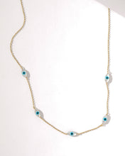 Load image into Gallery viewer, Mini Evil Eye Necklace KOZAKH 
