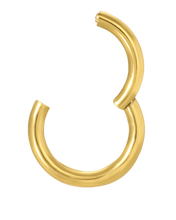 Load image into Gallery viewer, Linkie™ Charm Ring KOZAKH Gold 7mm 
